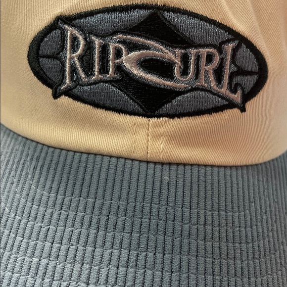Rip Curl Cream and Blue Logo Cap - Picture 3 of 8